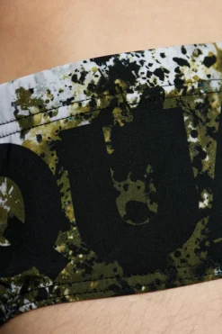 Dsquared2 ZIELONY Slipy kąpielowe