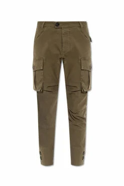 Dsquared2 ZIELONY Spodnie typu `cargo`