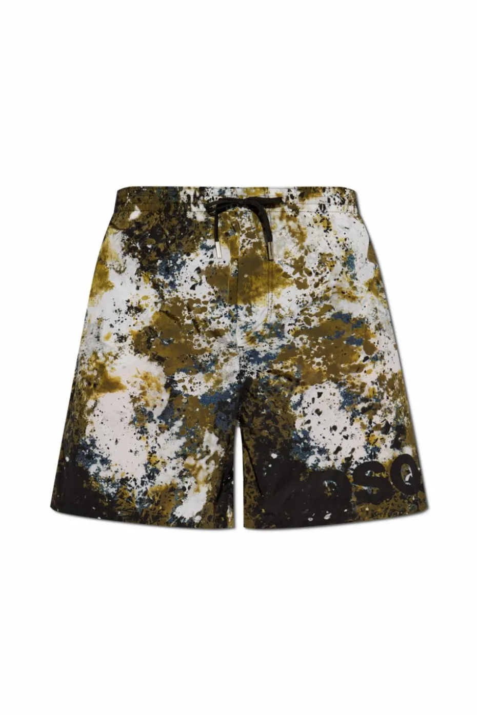 Dsquared2 ZIELONY Szorty kąpielowe
