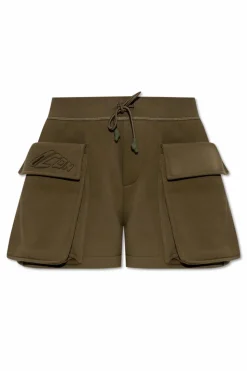 Dsquared2 ZIELONY Szorty z logo