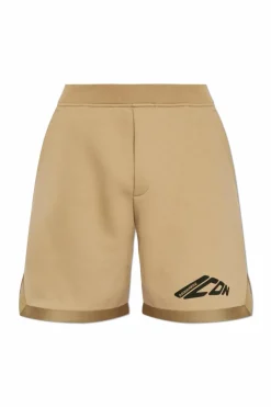 Dsquared2 ZIELONY Szorty z logo