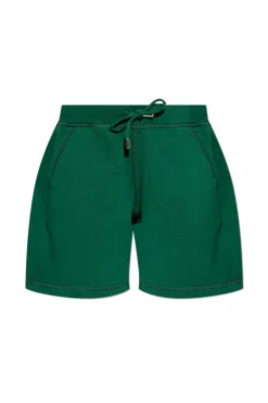 Dsquared2 ZIELONY Szorty z logo