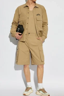 Dsquared2 ZIELONY Szorty z logo
