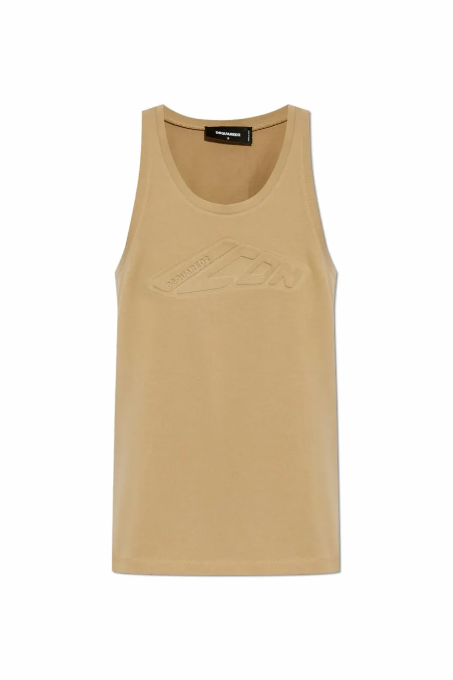 Dsquared2 ZIELONY Top z logo