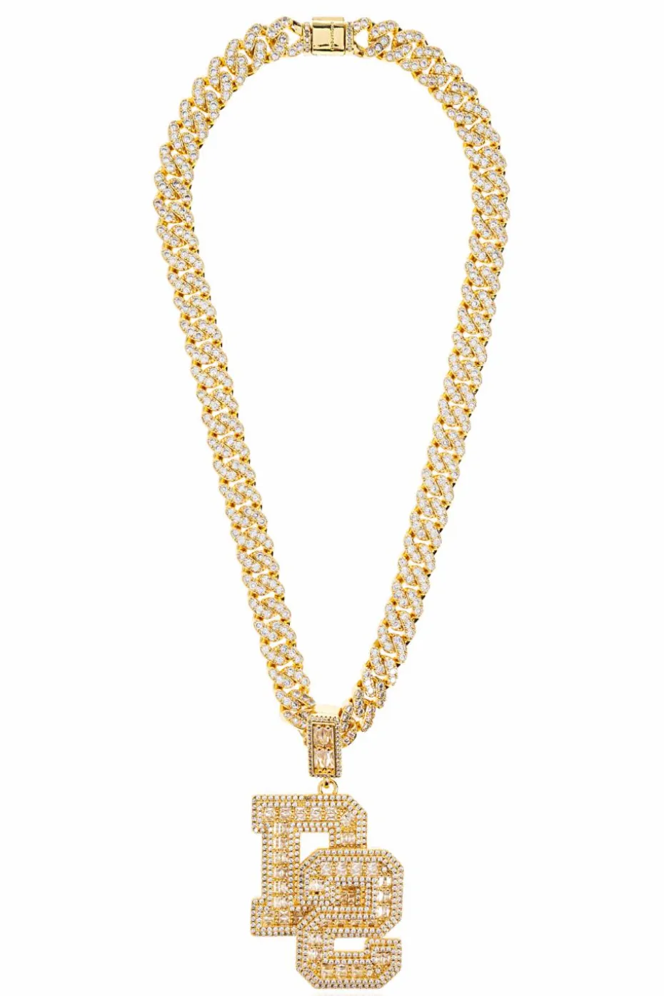 Dsquared2 ZŁOTY Naszyjnik z logo