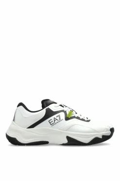 EA7 Emporio Armani BIAŁY Buty sportowe z logo