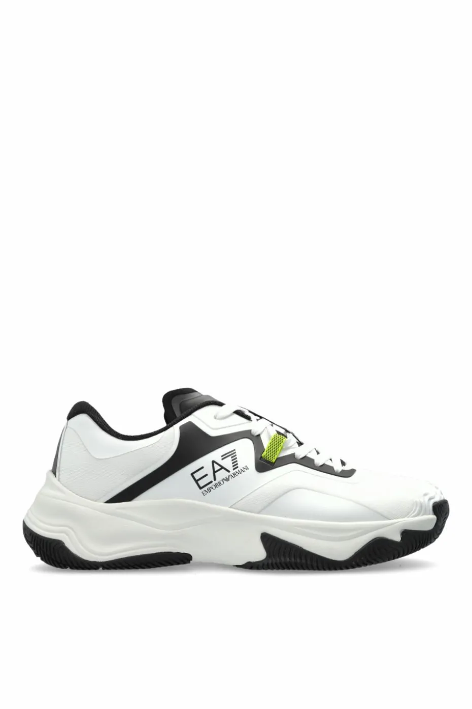EA7 Emporio Armani BIAŁY Buty sportowe z logo