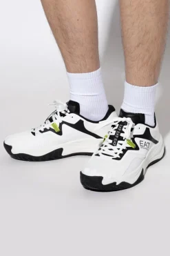 EA7 Emporio Armani BIAŁY Buty sportowe z logo