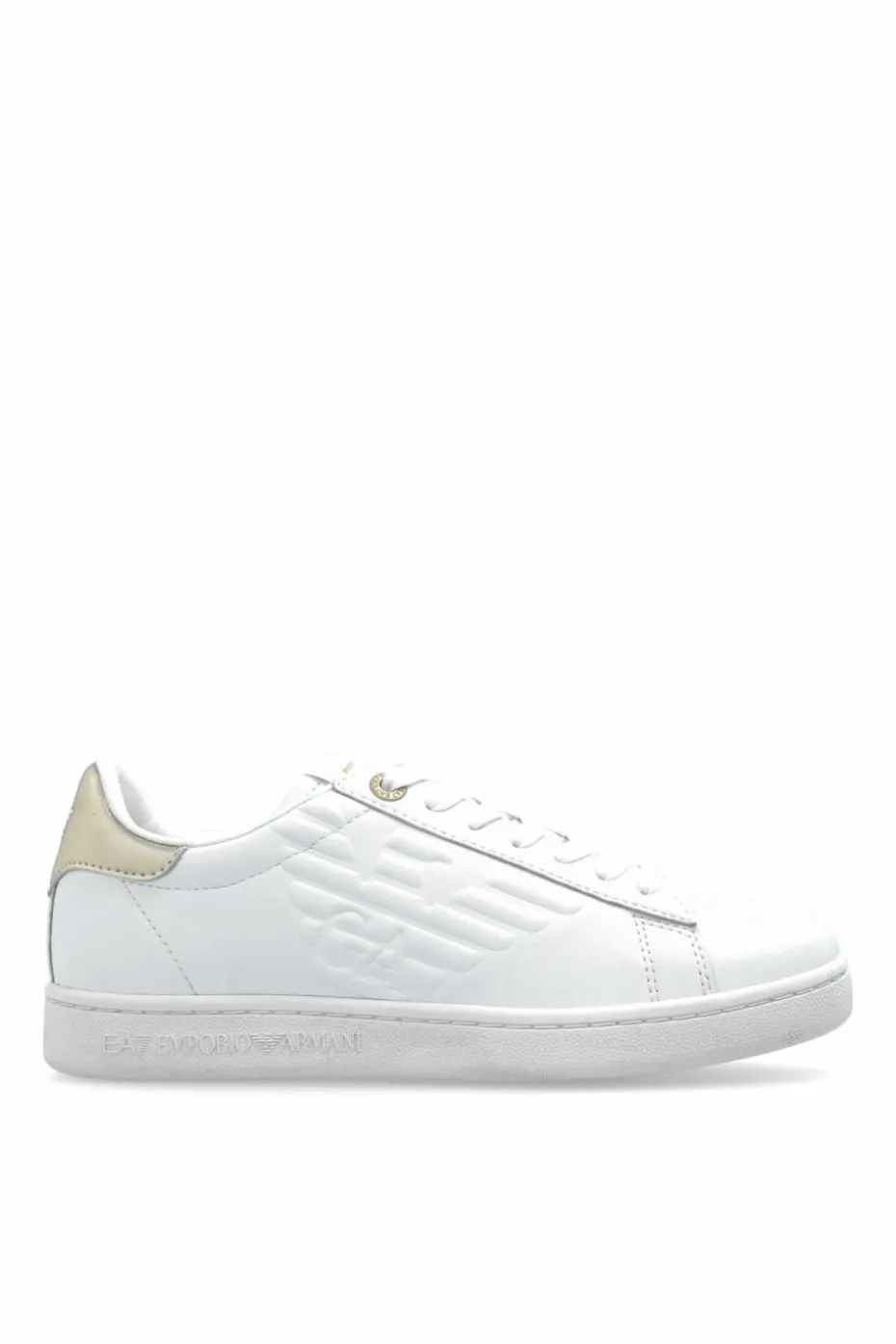 EA7 Emporio Armani BIAŁY Buty sportowe z logo