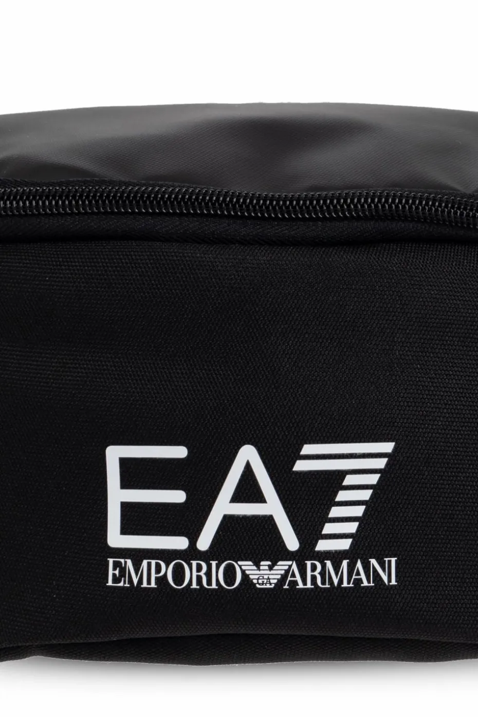 EA7 Emporio Armani CZARNY Torba na pas z logo