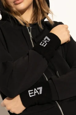 EA7 Emporio Armani CZARNY Opaski treningowe na nadgarstek