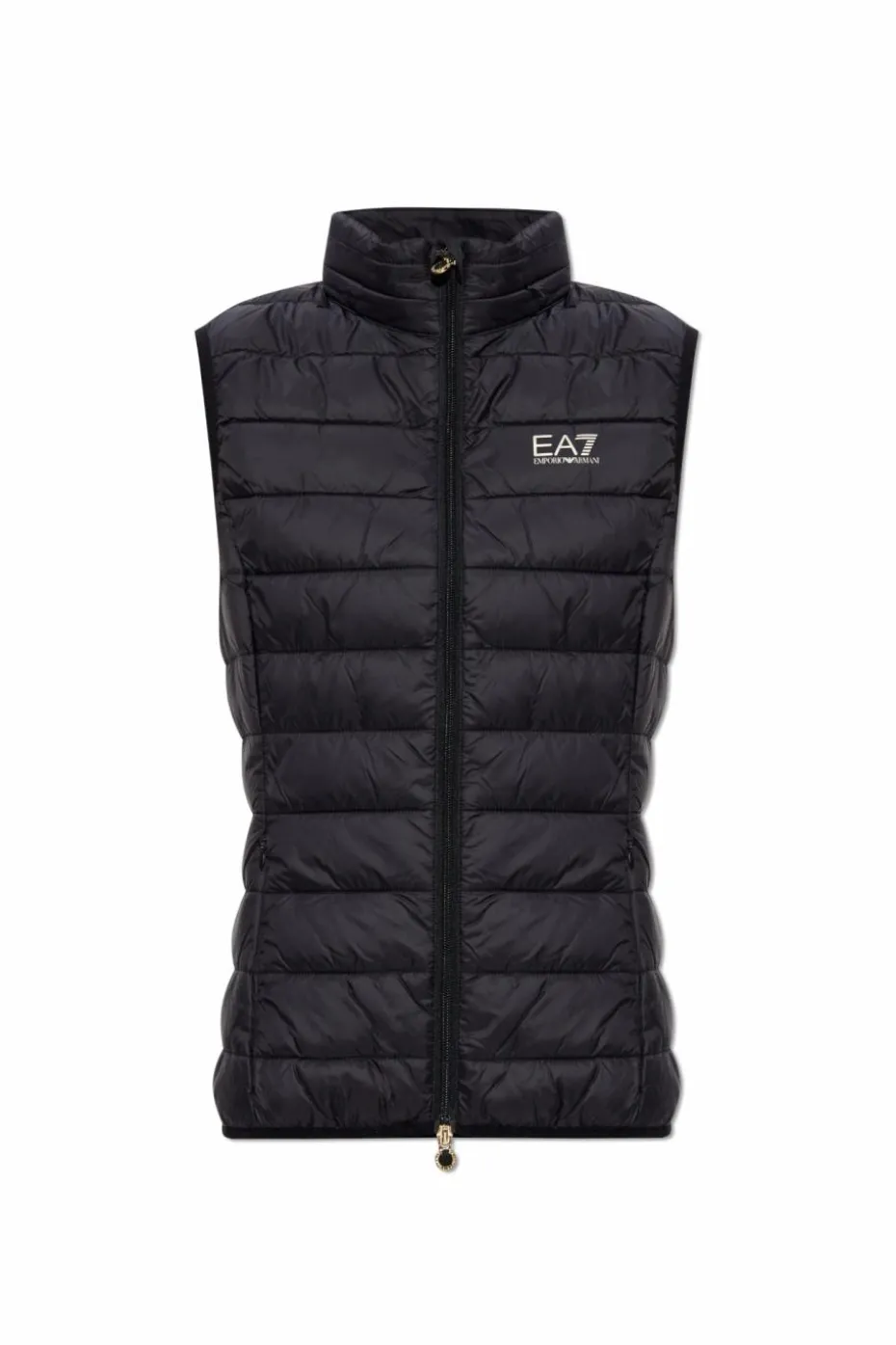 EA7 Emporio Armani CZARNY Ocieplana kamizelka