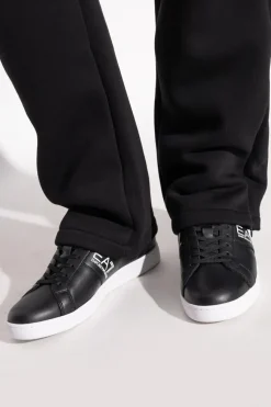 EA7 Emporio Armani CZARNY Buty sportowe z logo