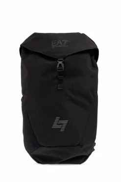 EA7 Emporio Armani CZARNY Plecak z logo