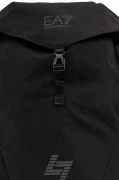 EA7 Emporio Armani CZARNY Plecak z logo