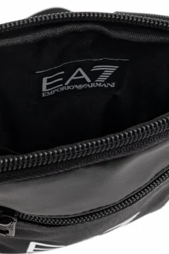 EA7 Emporio Armani CZARNY Torba na ramię z logo