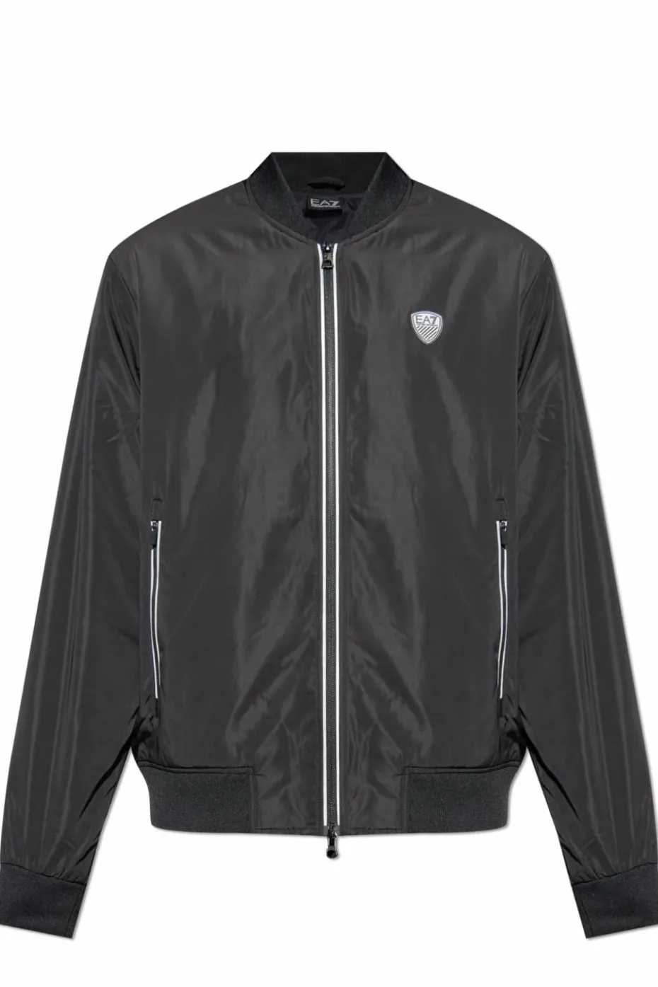 EA7 Emporio Armani CZARNY Kurtka typu `bomber`