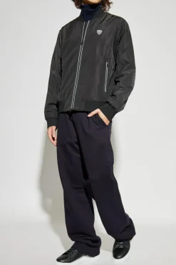 EA7 Emporio Armani CZARNY Kurtka typu `bomber`