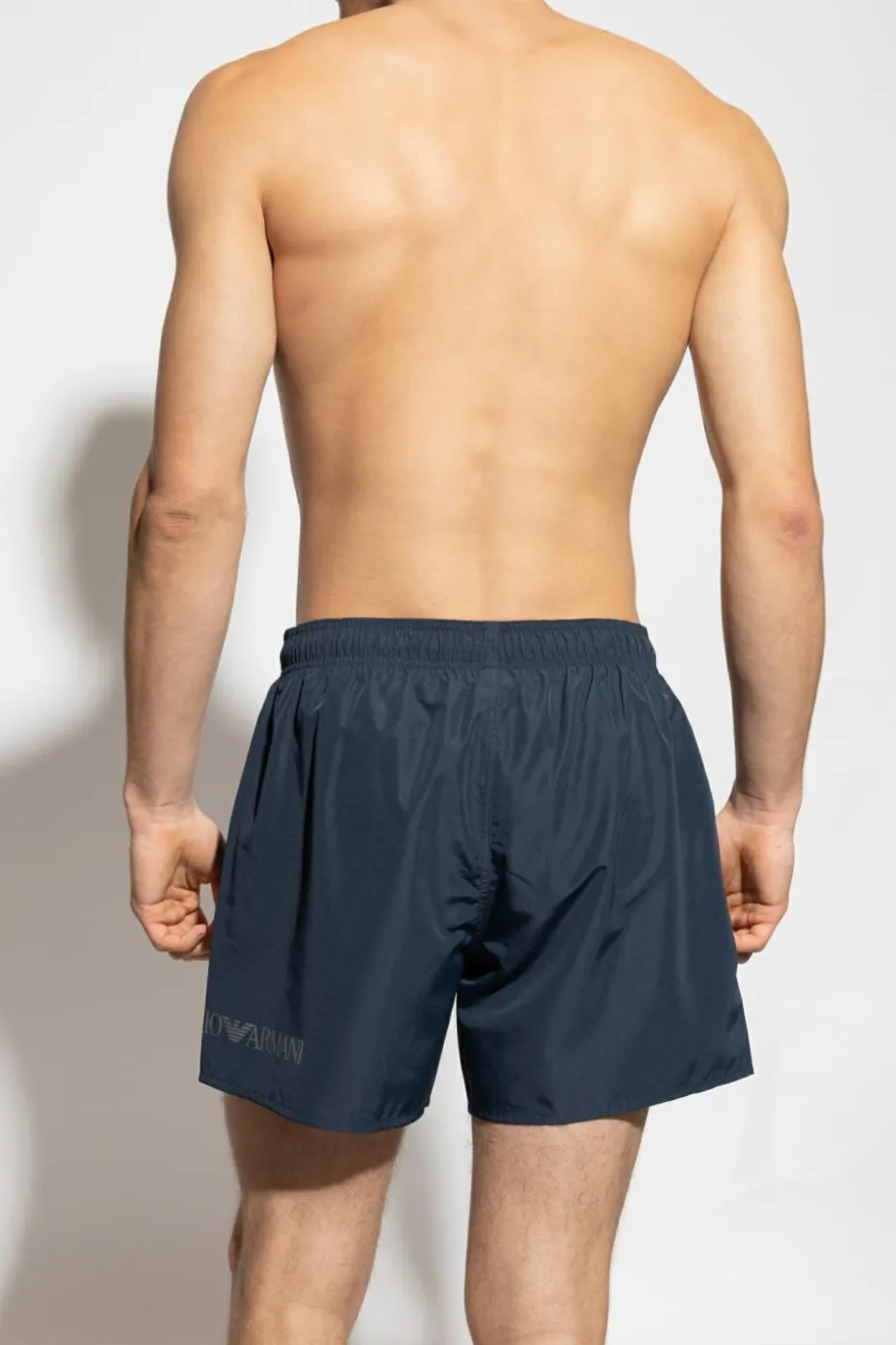 EA7 Emporio Armani GRANATOWY Szorty kąpielowe