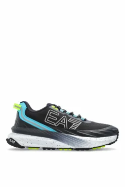 EA7 Emporio Armani GRANATOWY Buty sportowe z logo