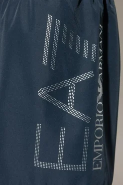 EA7 Emporio Armani GRANATOWY Szorty kąpielowe