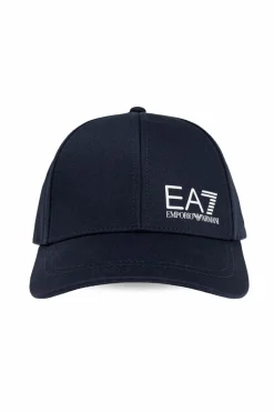 EA7 Emporio Armani GRANATOWY Czapka z daszkiem