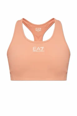 EA7 Emporio Armani RÓŻOWY Top treningowy
