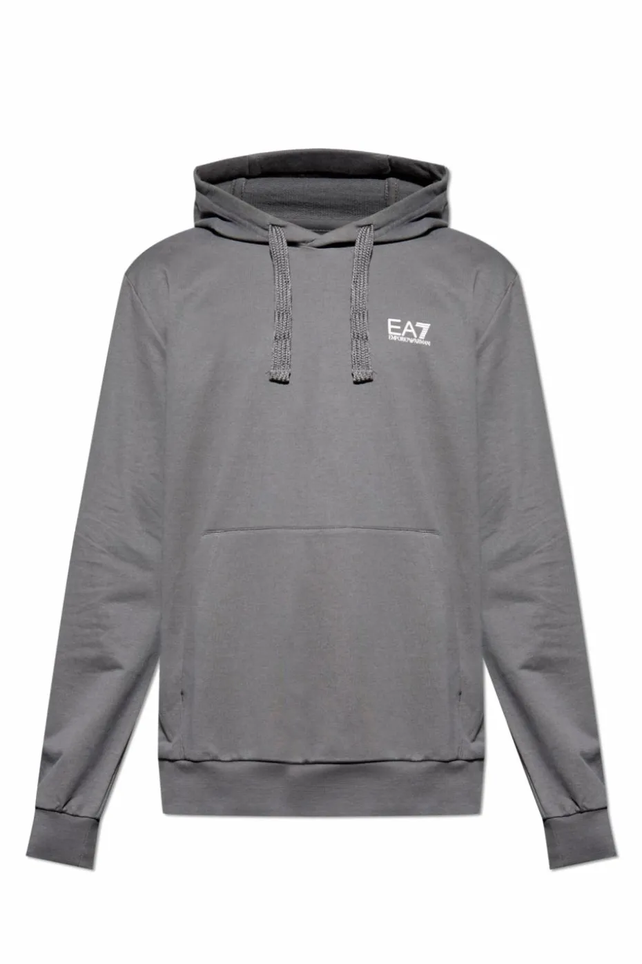 EA7 Emporio Armani SZARY Bluza z logo