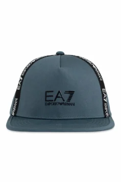 EA7 Emporio Armani SZARY Czapka z daszkiem
