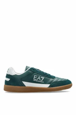 EA7 Emporio Armani ZIELONY Buty sportowe z logo