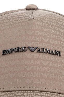 Emporio Armani beżowy Czapka z daszkiem