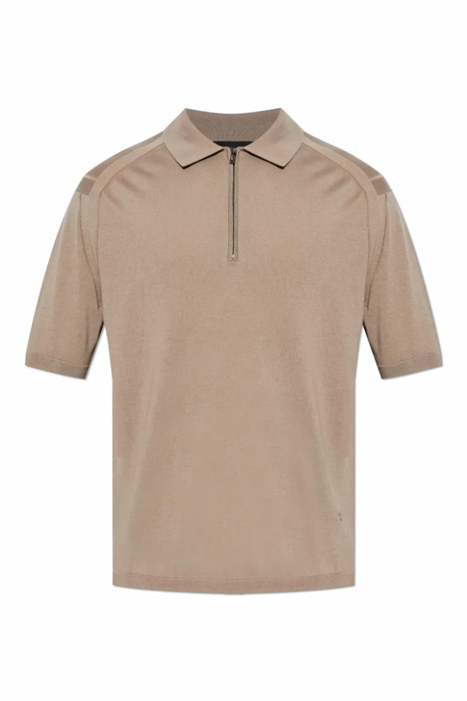 Emporio Armani beżowy Polo z logo
