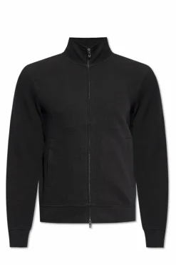 Emporio Armani CZARNY Bluza z kolekcji `Sustainability`