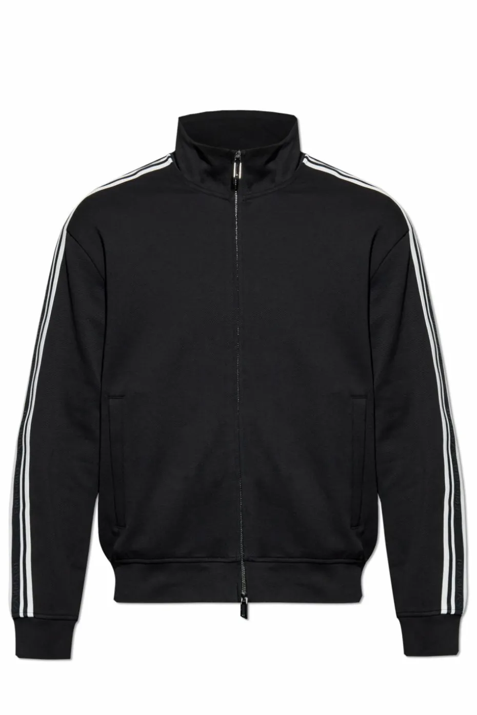 Emporio Armani CZARNY Bluza z kolekcji `Sustainability`