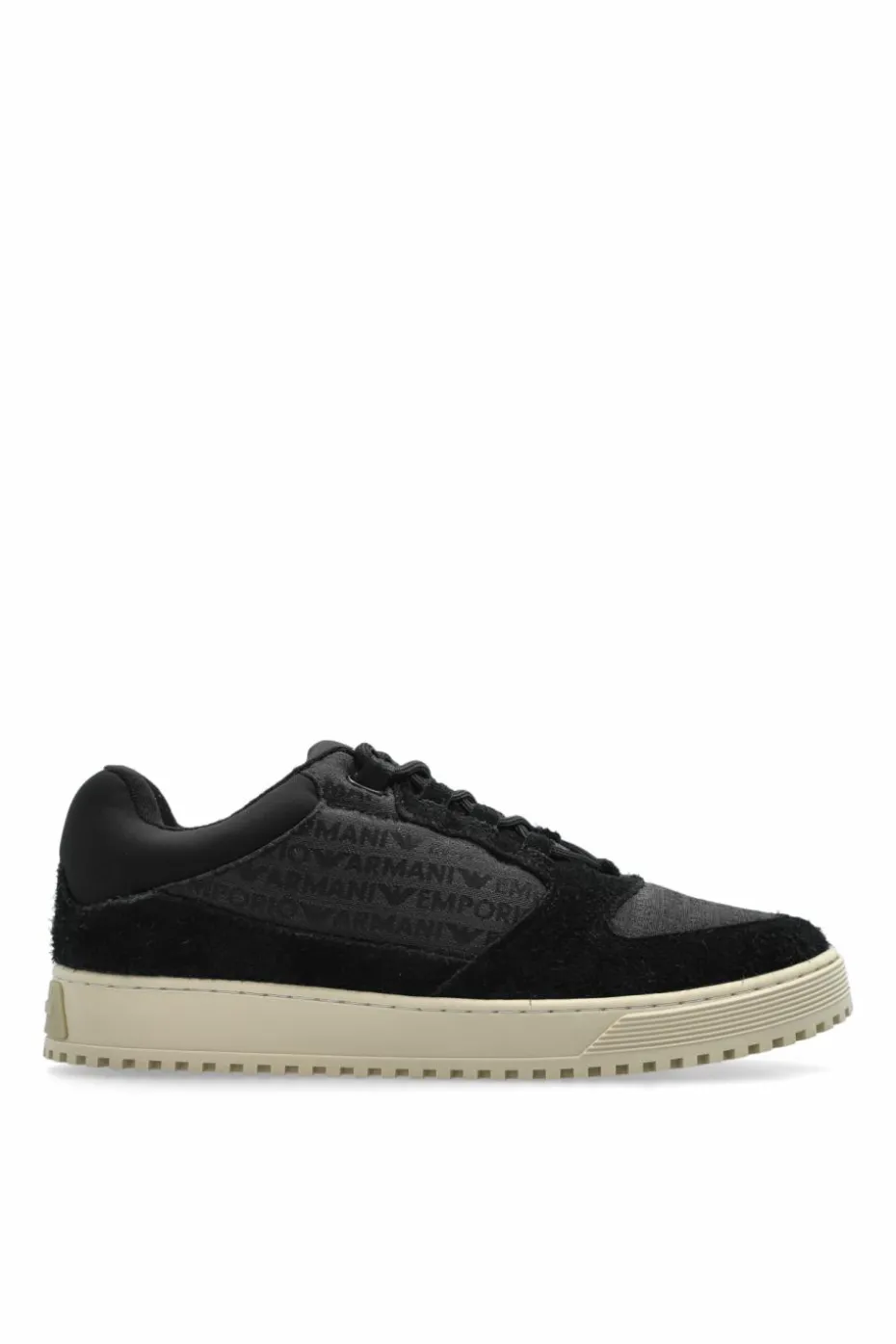 Emporio Armani CZARNY Buty sportowe z logo