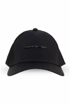 Emporio Armani CZARNY Czapka z daszkiem