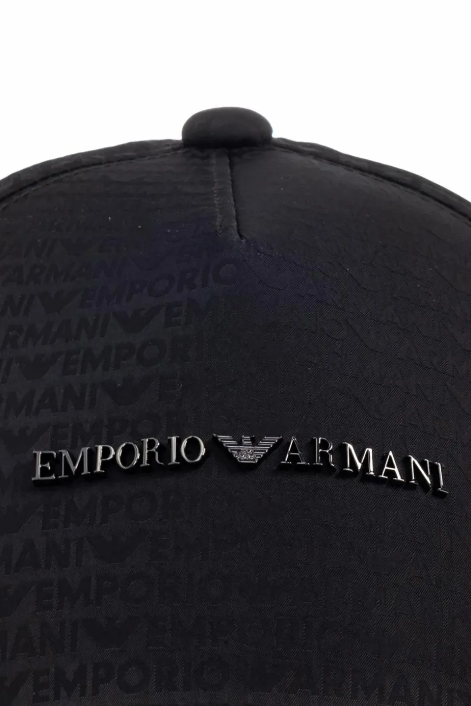 Emporio Armani CZARNY Czapka z daszkiem