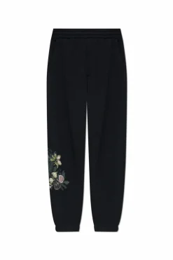 Emporio Armani CZARNY Dresowe spodnie