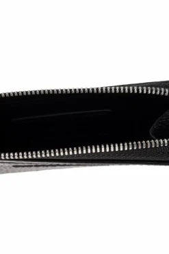Emporio Armani CZARNY Etui na karty z logo
