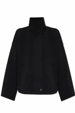 Emporio Armani CZARNY Kurtka ze stójką