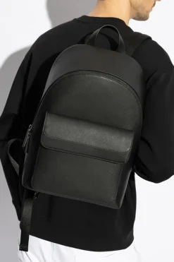 Emporio Armani CZARNY Plecak z kolekcji `Sustainability`