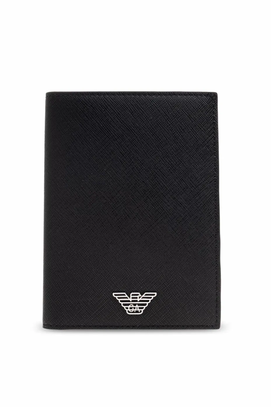 Emporio Armani CZARNY Składne etui na dokumenty