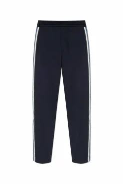 Emporio Armani CZARNY Spodnie z kolekcji `Sustainability`