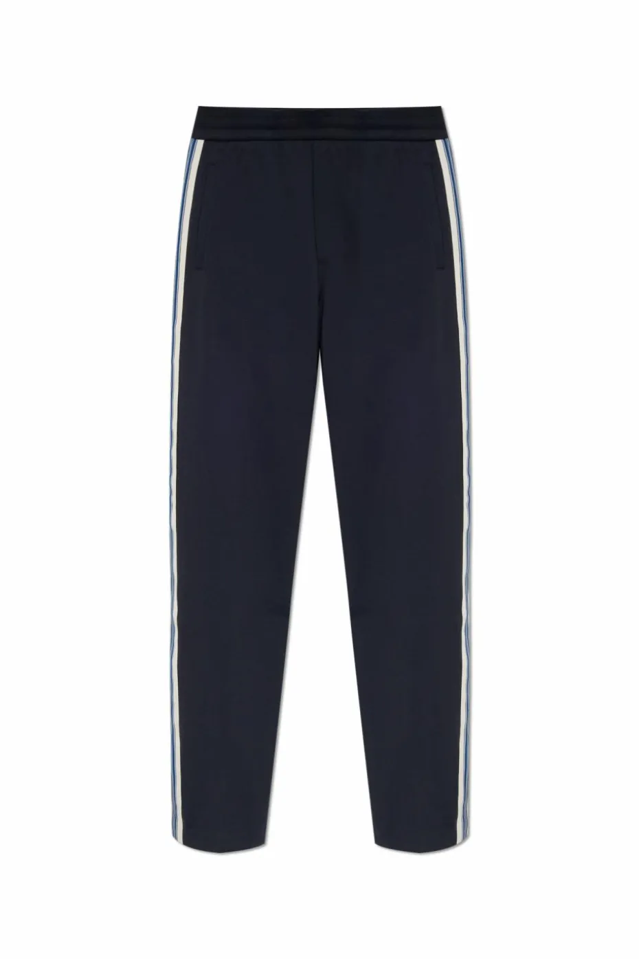 Emporio Armani CZARNY Spodnie z kolekcji `Sustainability`