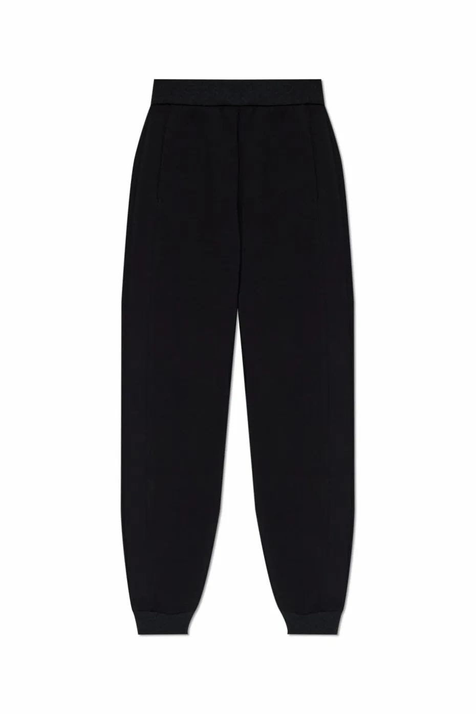 Emporio Armani CZARNY Spodnie dresowe