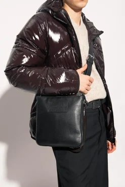 Emporio Armani CZARNY Torba na ramię z logo