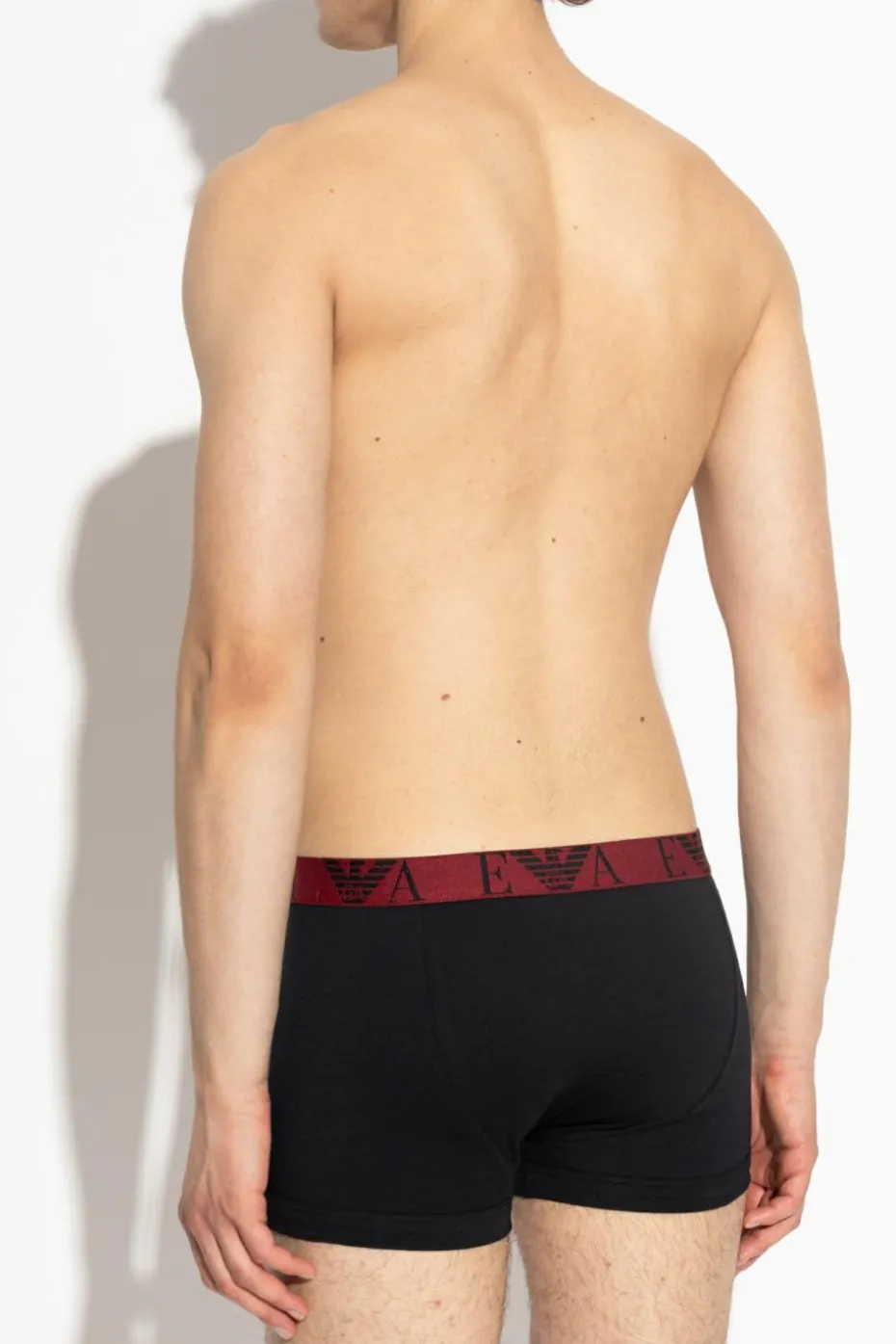 Emporio Armani CZARNY Trójpak bokserek