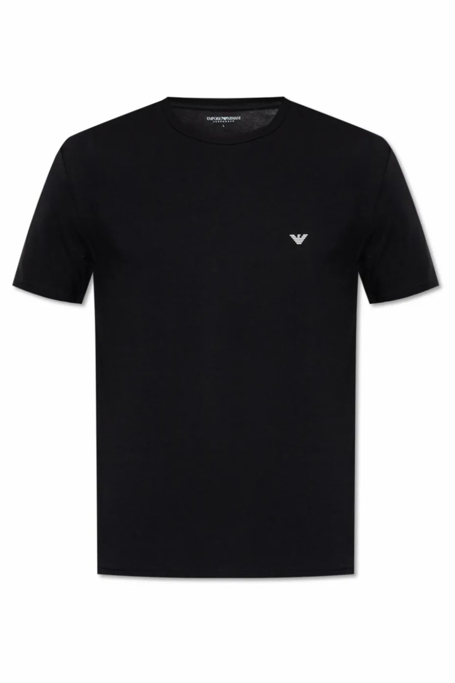 Emporio Armani CZARNY T-shirt bieliźniany