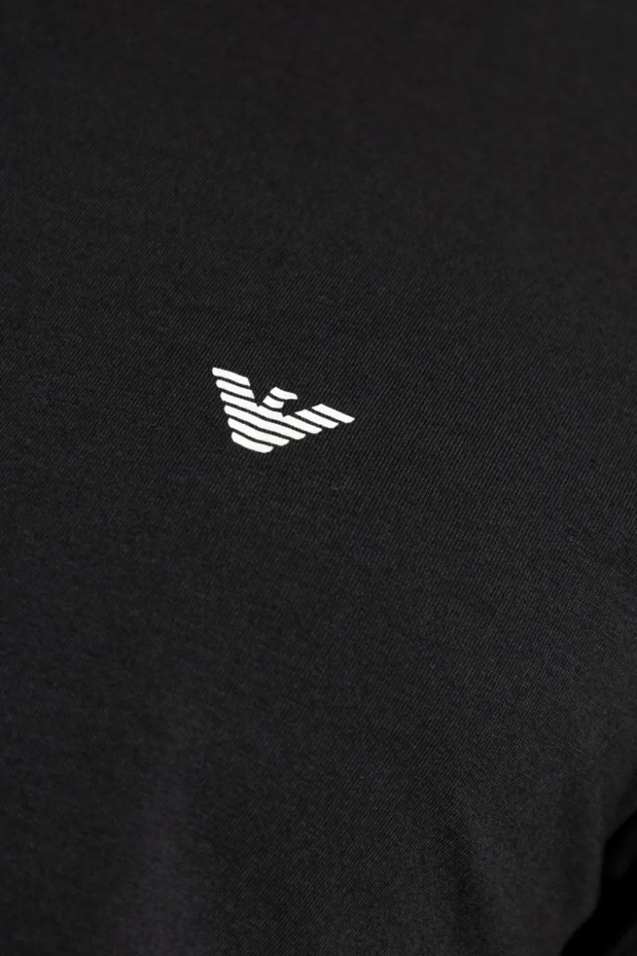 Emporio Armani CZARNY T-shirt bieliźniany