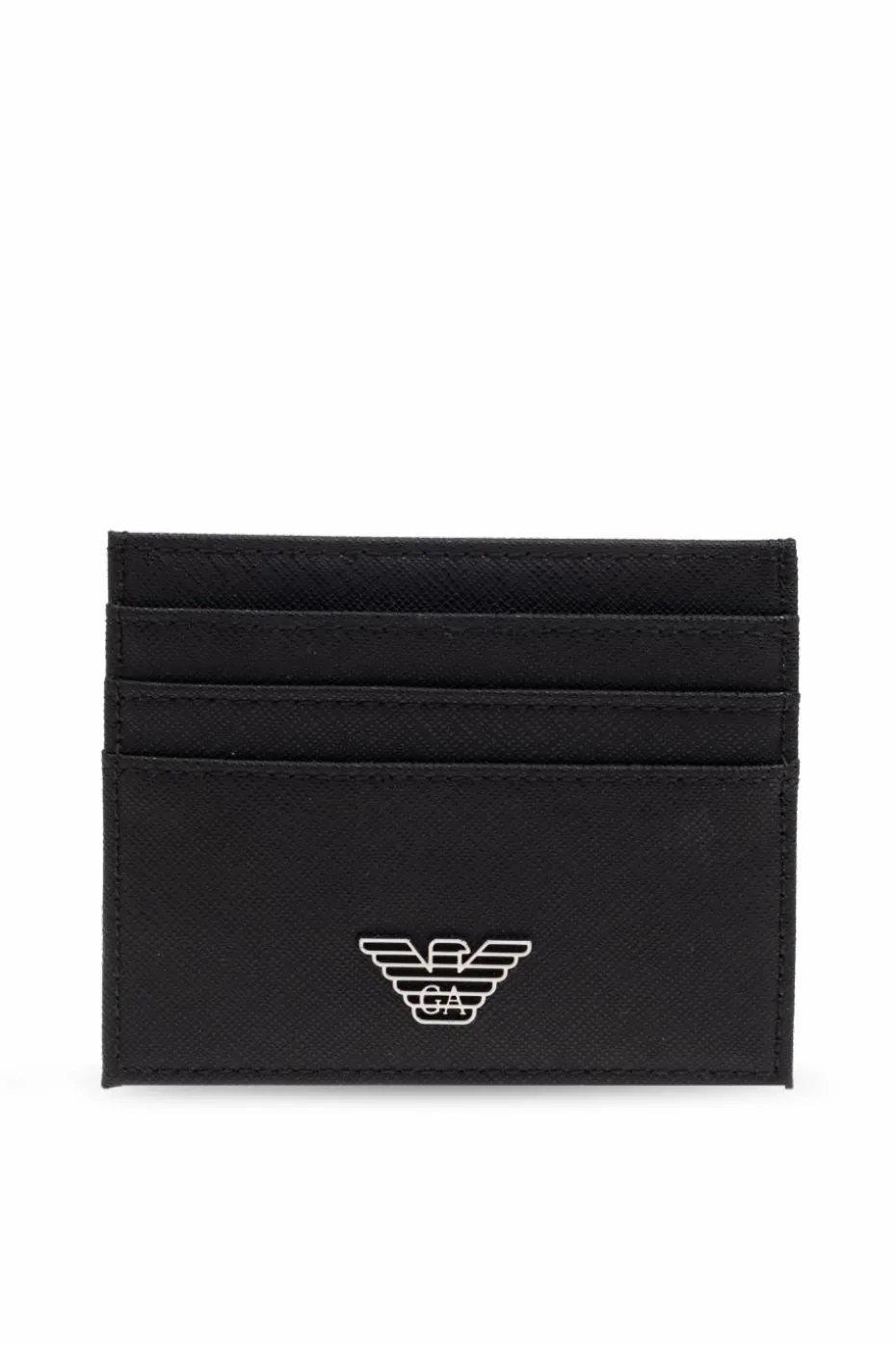 Emporio Armani CZARNY Zestaw prezentowy: etui na karty i brelok
